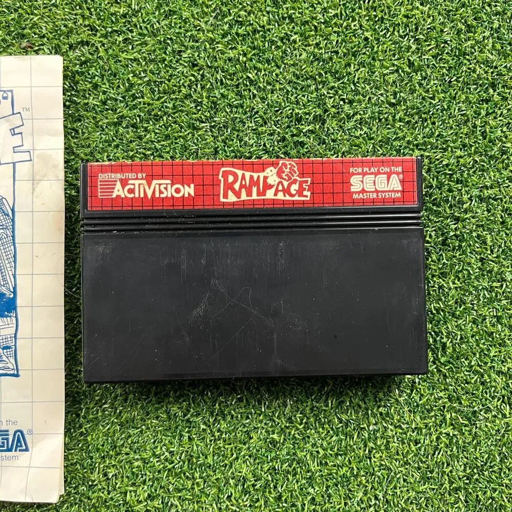Rampage (Sega Master System , 1988 ) Complete CIB